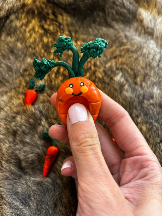 Carrot Worry Stone