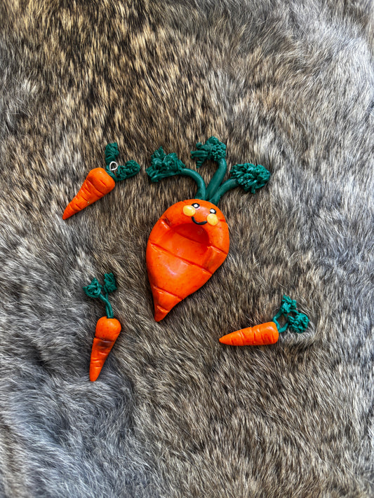 Carrot Worry Stone